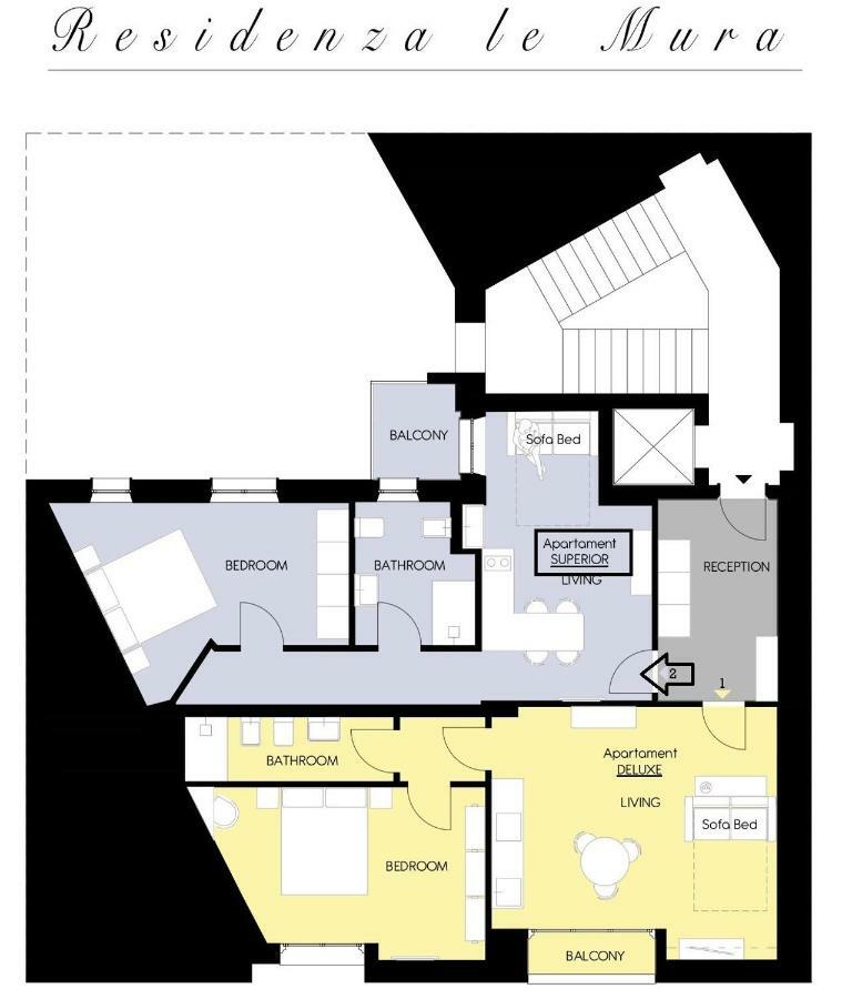 ורונה Residenza Le Mura מראה חיצוני תמונה